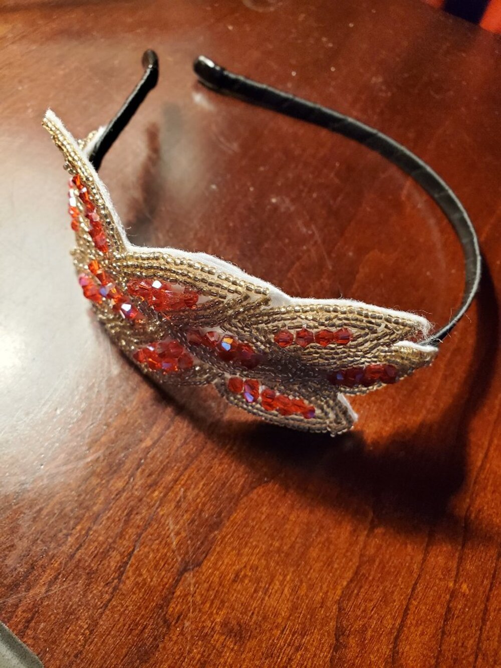 Bejeweled Floral Headband